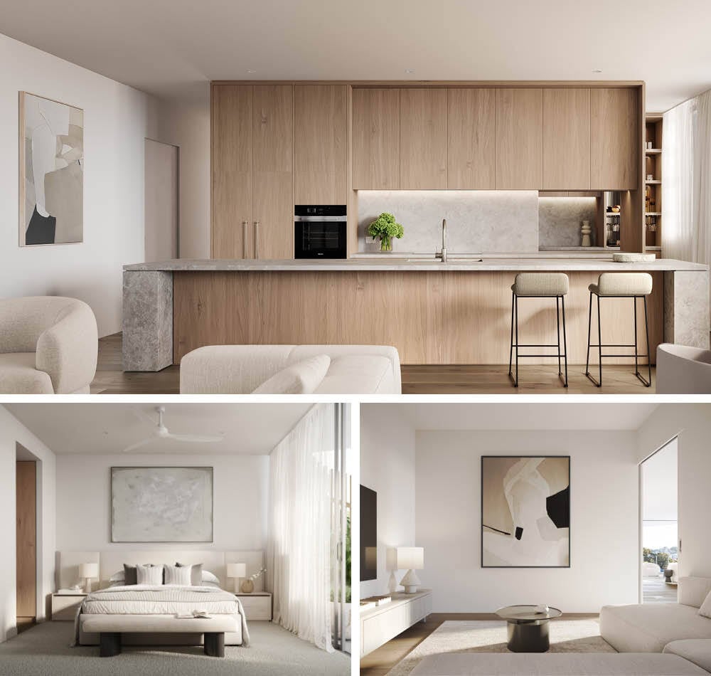 Aire 202 3 Bed Info Sheet Collage