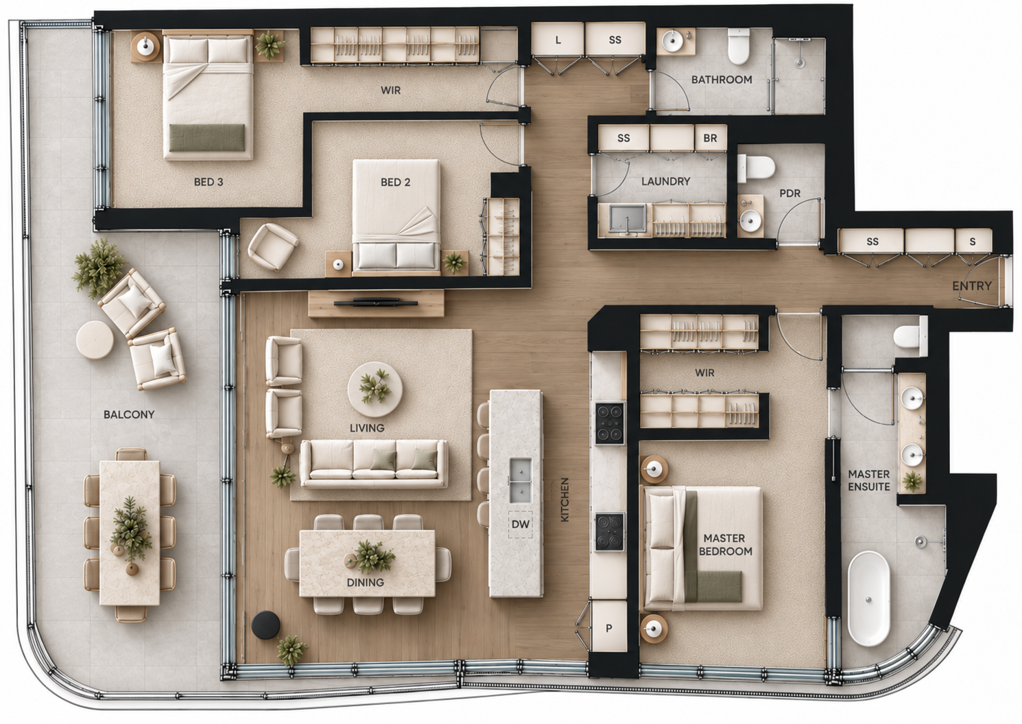 Aire 603 - Plan