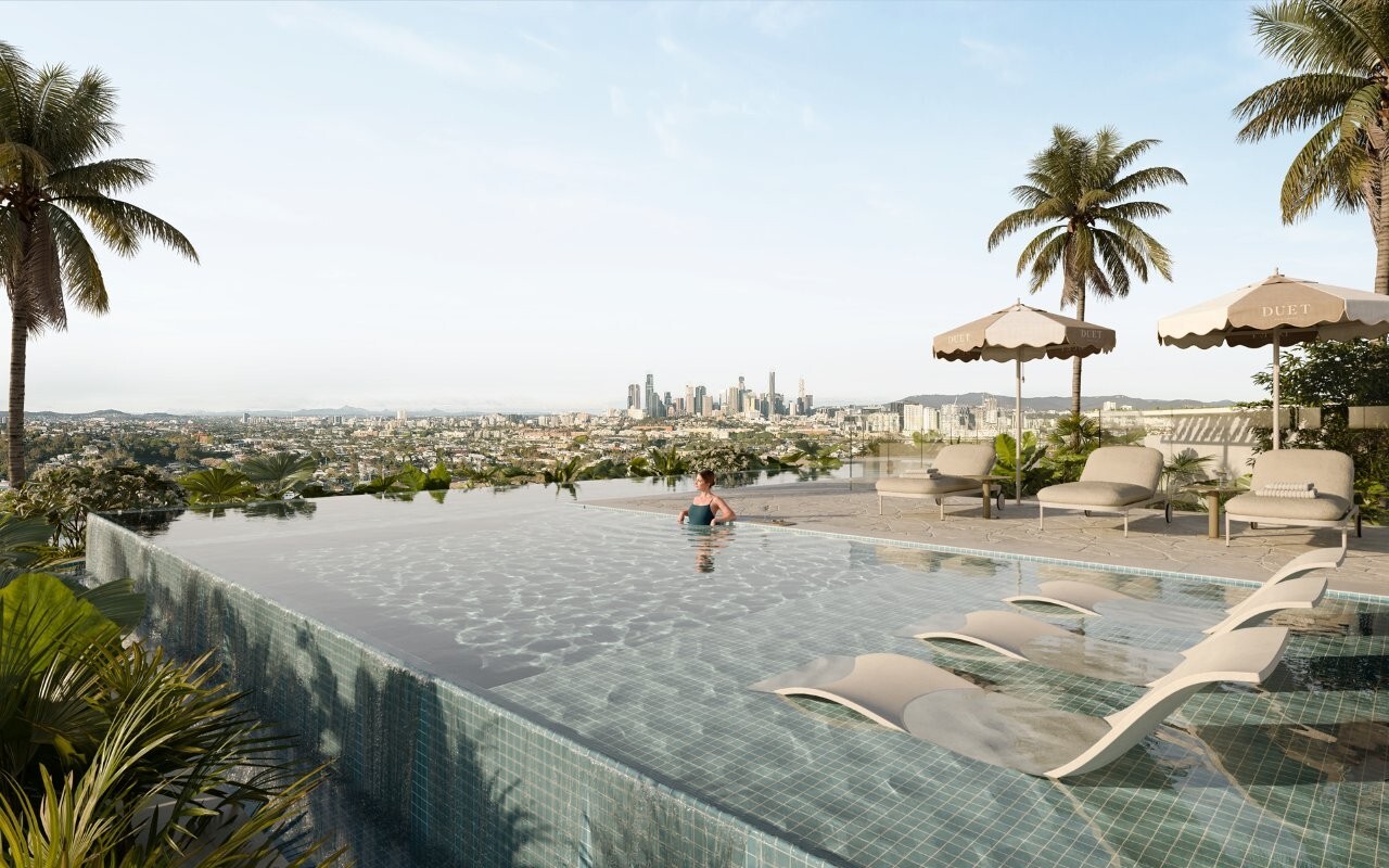 Artist Impression Duet Swimming Pool